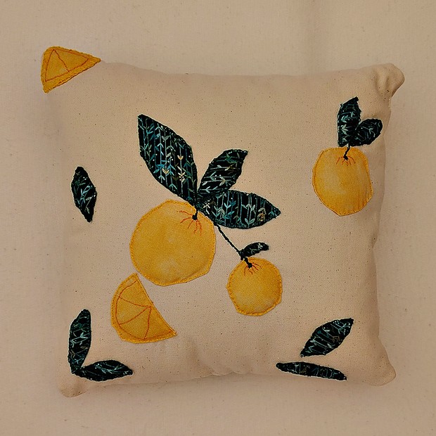 Un coussin fini